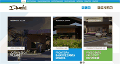 Desktop Screenshot of damha.com.br
