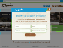 Tablet Screenshot of damha.com.br